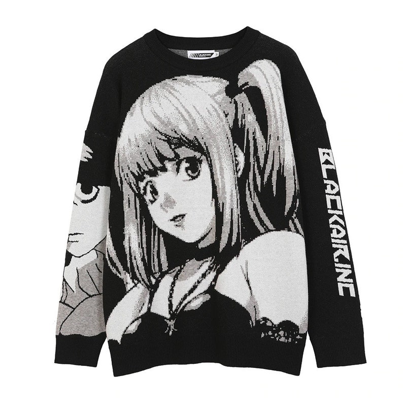 Death Note Sweater Misa Amane Anime Sweater Kawaii Etsy UK
