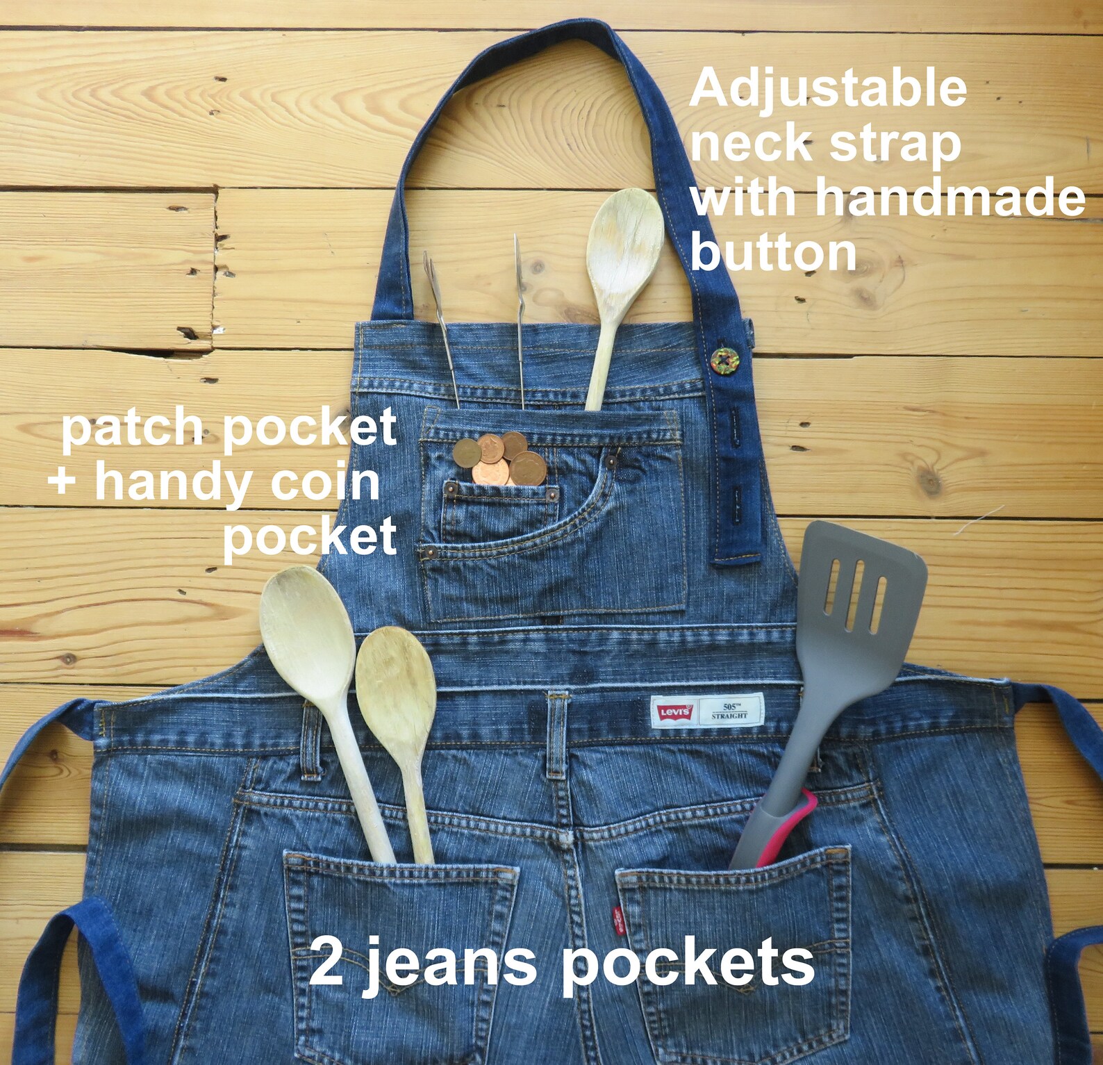 levis denim apron