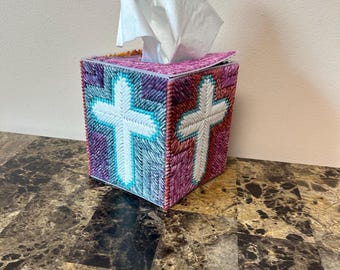 Cross Tissue Box Cover