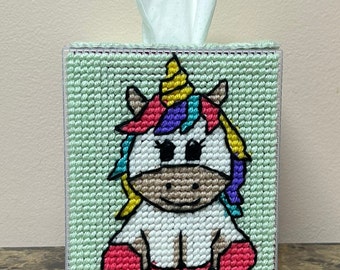 Unicorn Tissue Box Cover