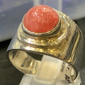 Rodocrosite dall&#39;Argentina, anello