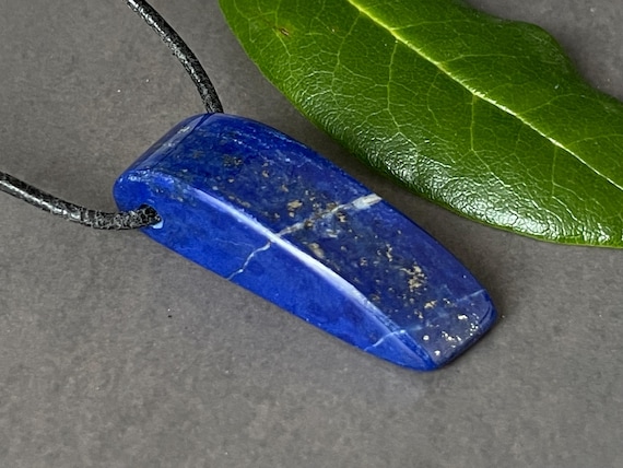 Real lapis lazuli in a unique design