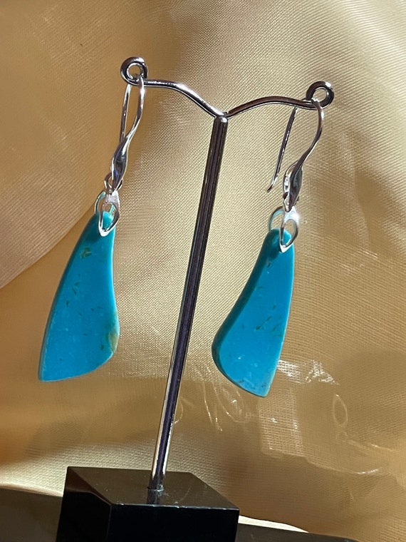 Real turquoise Ring silver (925) sterling