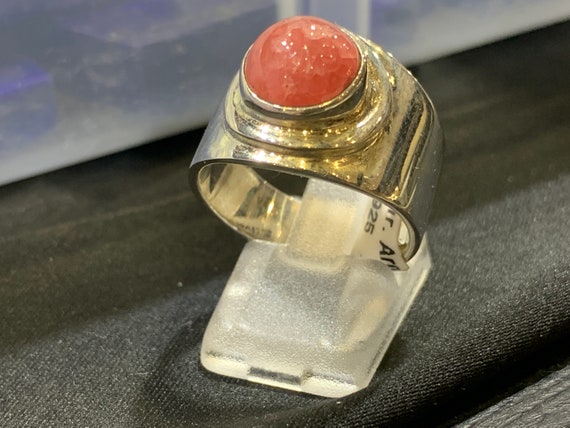 Rodochrolite from Argentina, Ring