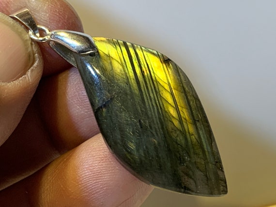 Special labradorite with silver 925