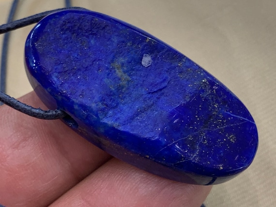 Beautiful natural, handmade Lapislazuli, drilled