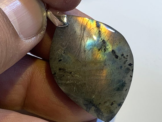 Special labradorite with silver 925