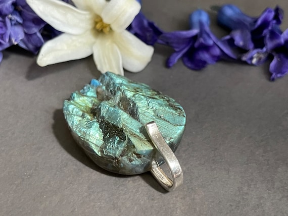 Special labradorite with silver 925
