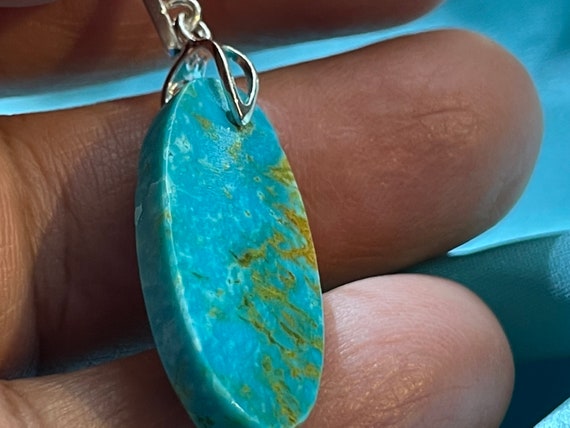 Real turquoise Ring silver (925) sterling