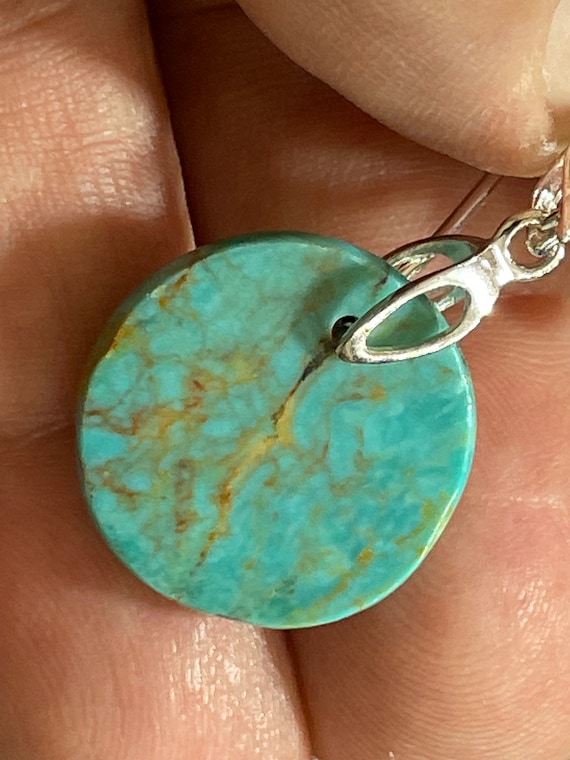 Real turquoise Ring silver (925) sterling