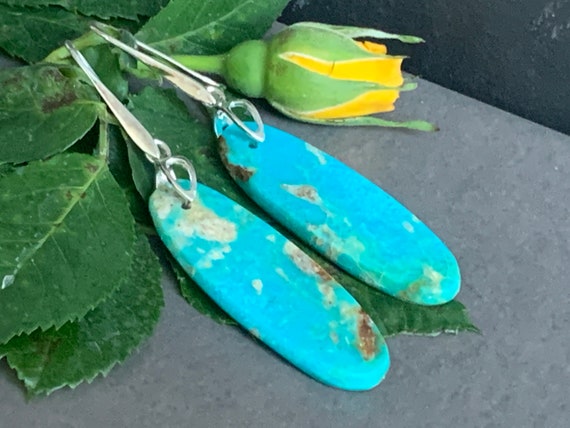 Real turquoise Ring silver (925) sterling