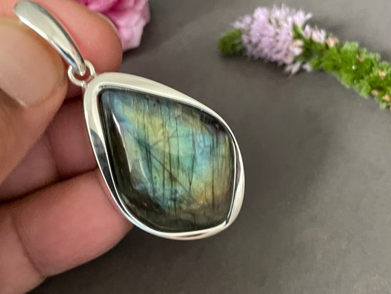 Special labradorite with silver 925
