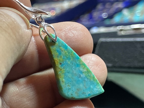 Real turquoise Ring silver (925) sterling