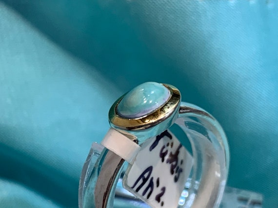 Real turquoise pendant in silver (925) sterling