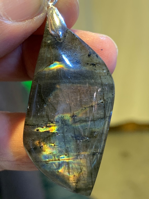 Special labradorite with silver 925