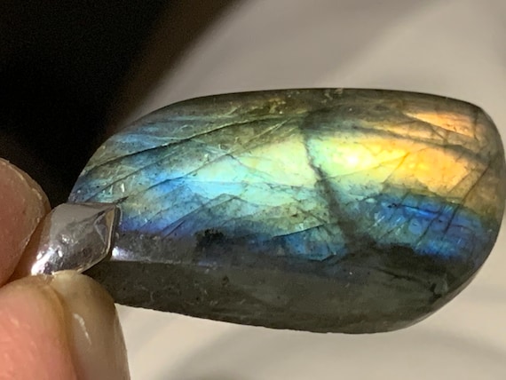 Special labradorite with silver 925