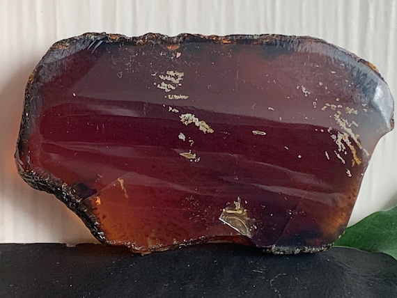 Phenomenal, rare blue amber