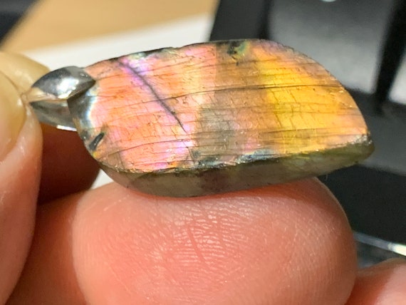 Special labradorite with silver 925