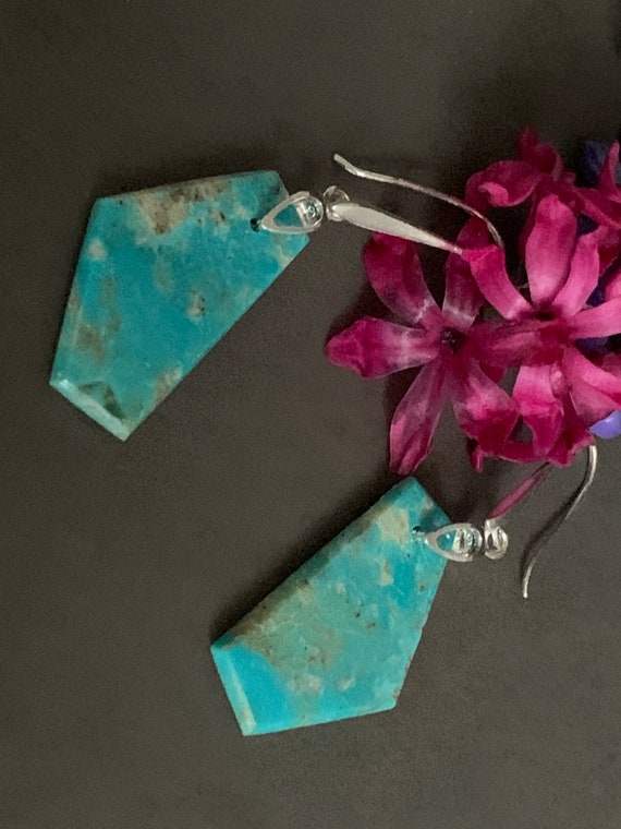 Real turquoise Ring silver (925) sterling