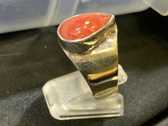 Rodochrolite from Argentina, Ring