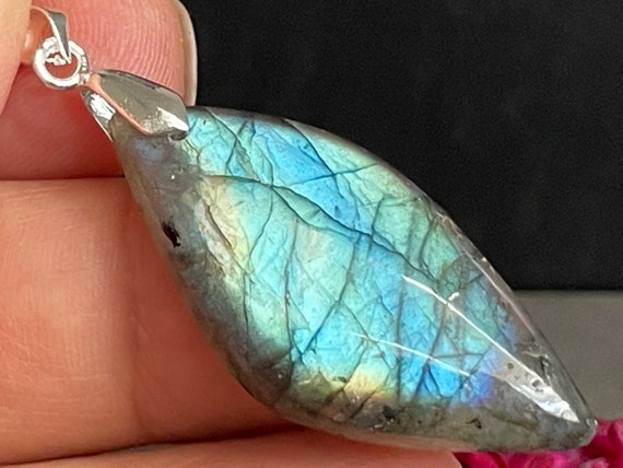 Special labradorite with silver 925