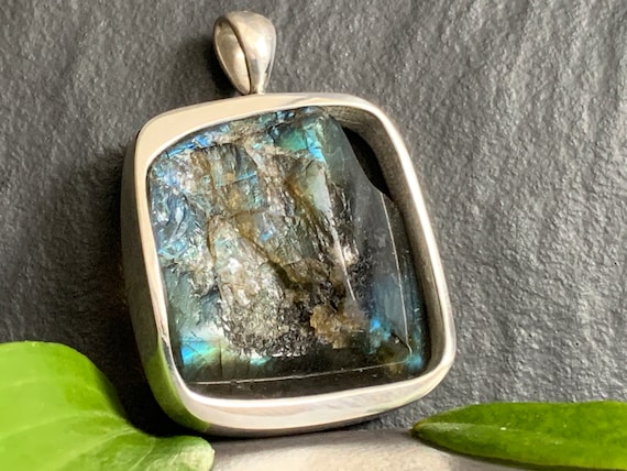 Special labradorite with silver 925