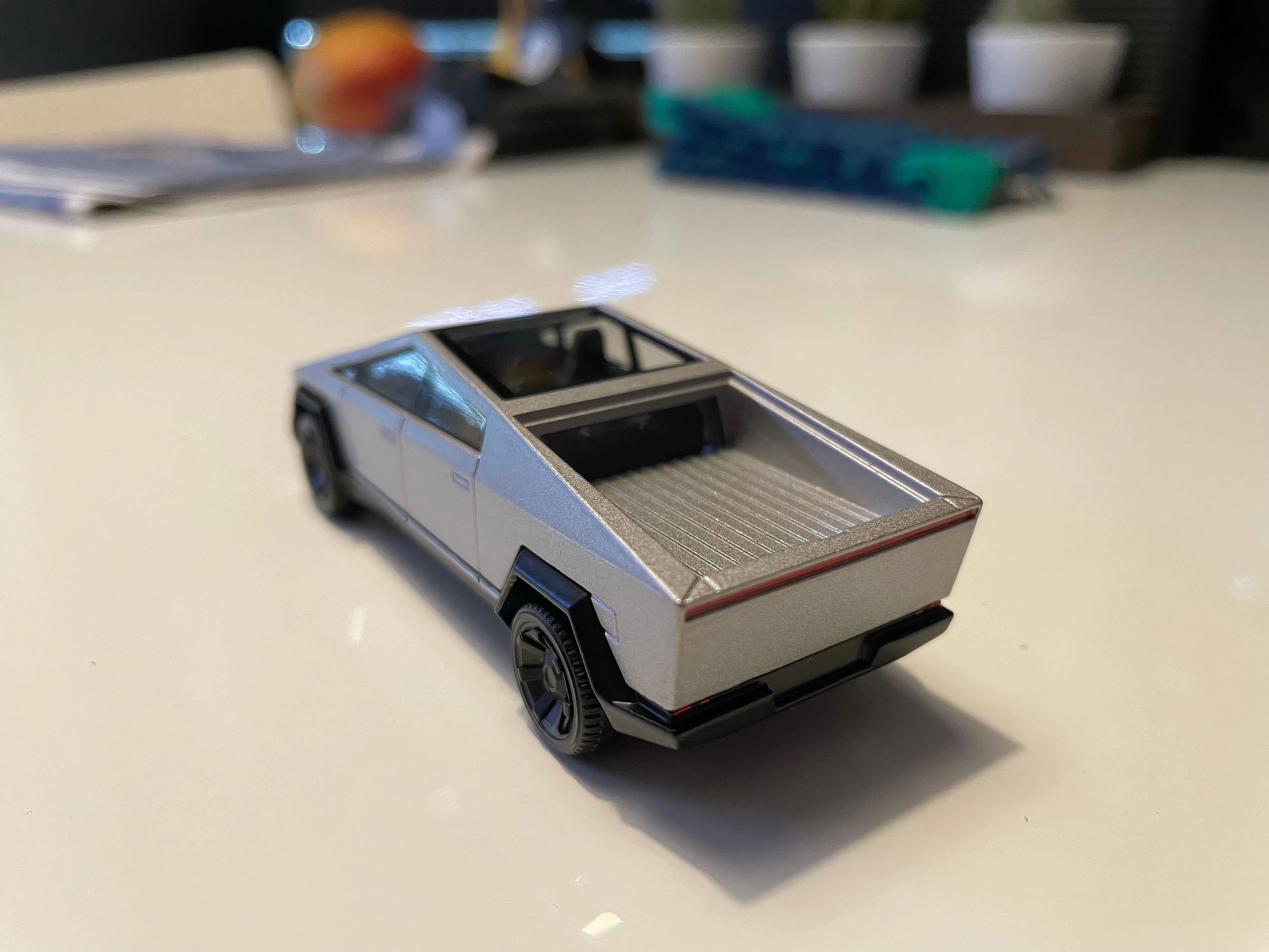 Tesla Cybertruck metal model toy Etsy