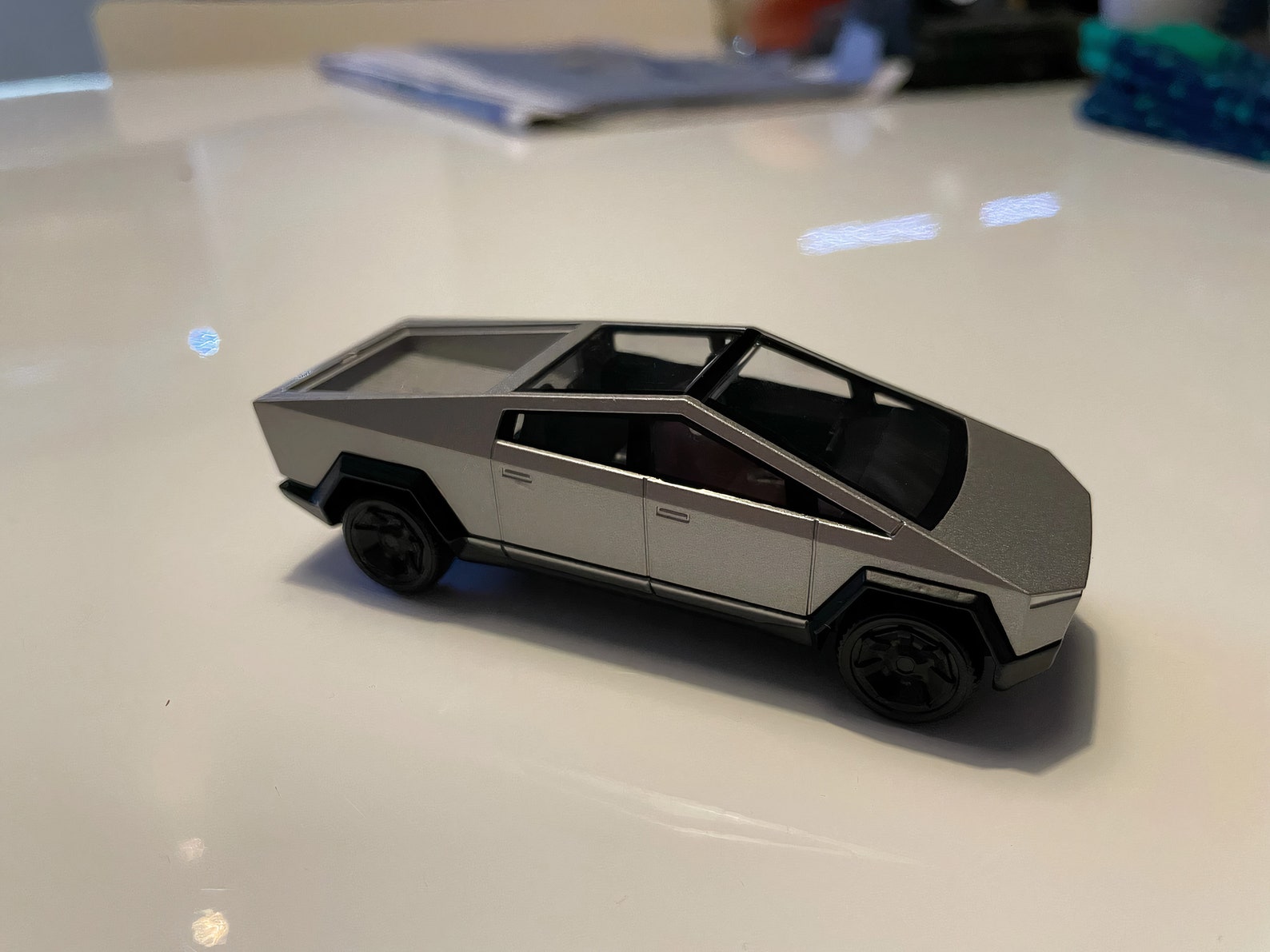Tesla Cybertruck metal model toy Etsy
