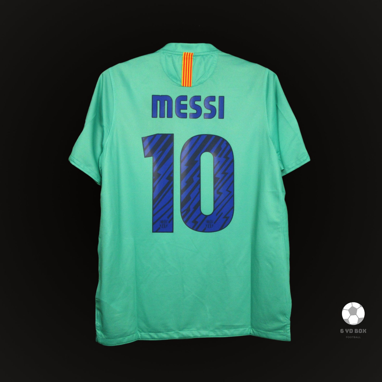 Barcelona 2010-11 Messi 10 Retro Jersey Away Shirt Champions | Etsy