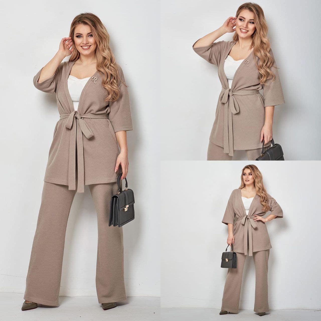 Plus Size Suit Women Set Two Piece Suit Office Suit Casual Etsy
