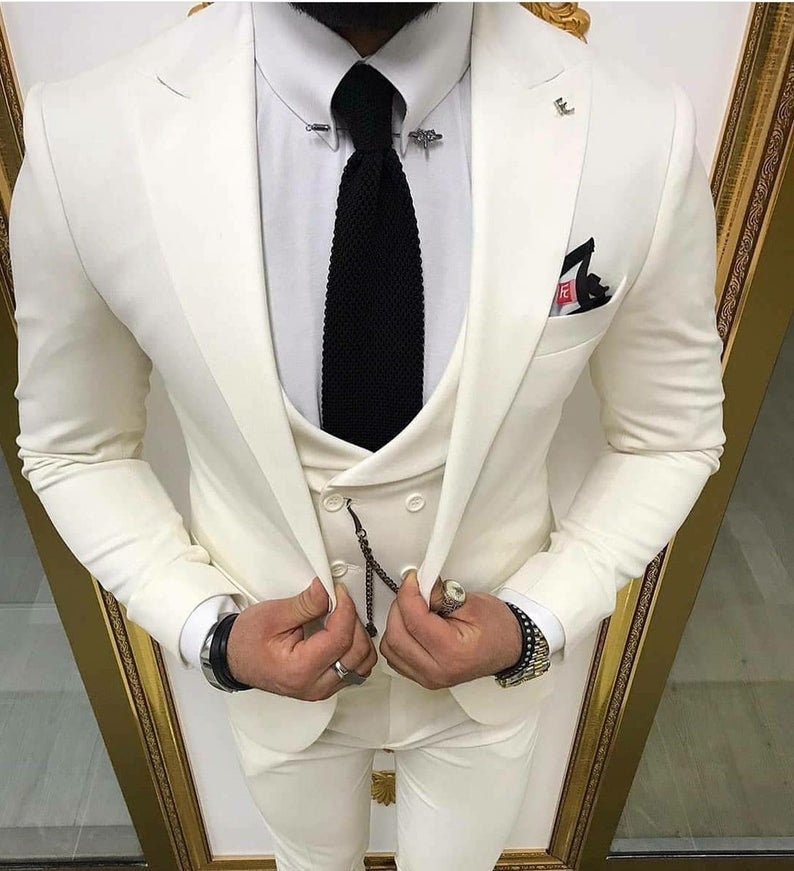 Men Suits 3 Piece Suits for Men One Button Slim Fit Suits - Etsy