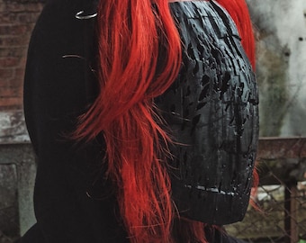 Máscara de Silencio Negro. Máscara de la Biblioteca de la Ruina, en el universo de Proyecto Luna.