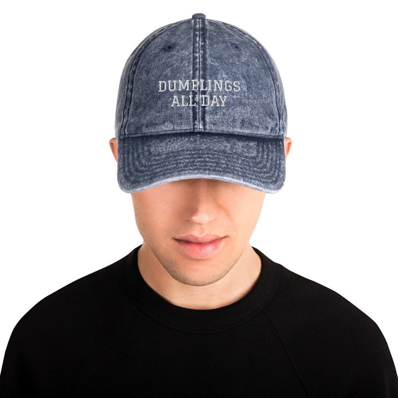 Embroidered Vintage Dad Hat Dumplings All Day
