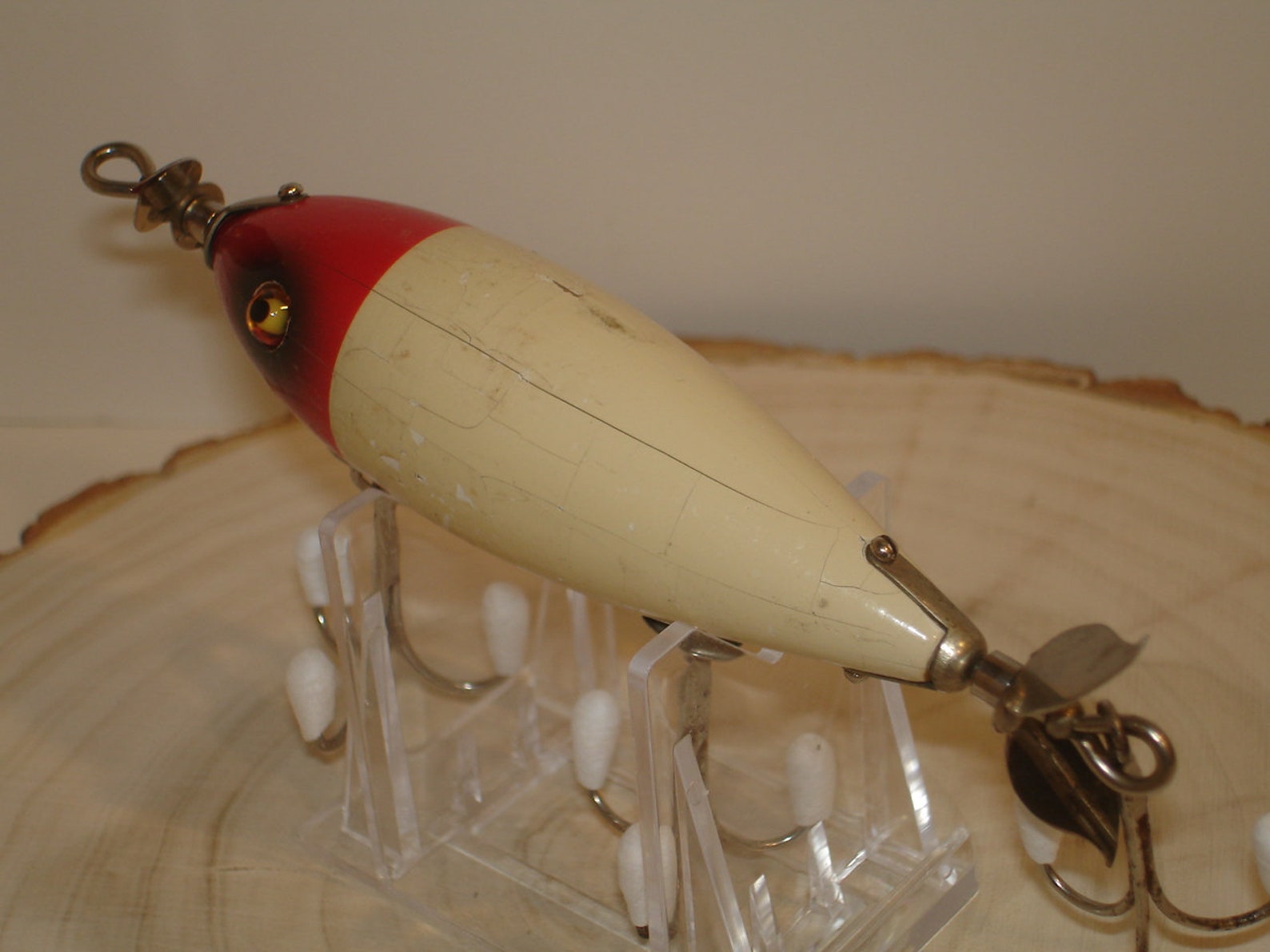 Vintage /antique Wood Fishing Lure Circa 192729 ONLY Etsy UK