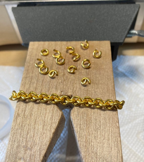 24K Pure Solid Gold Hand Forged Bracelet made TO ORDER Etsy