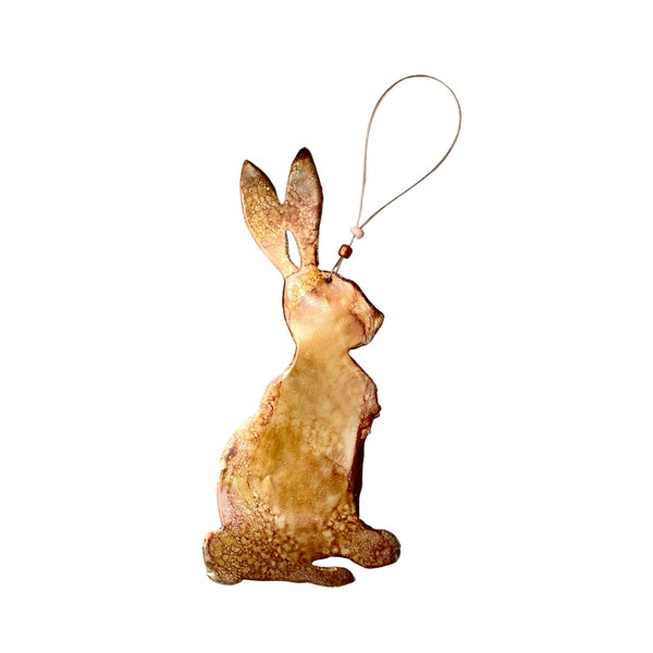 Rabbit Ornament Etsy