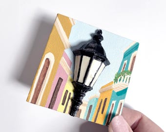 Mini lienzo 3D / Caballete incluido