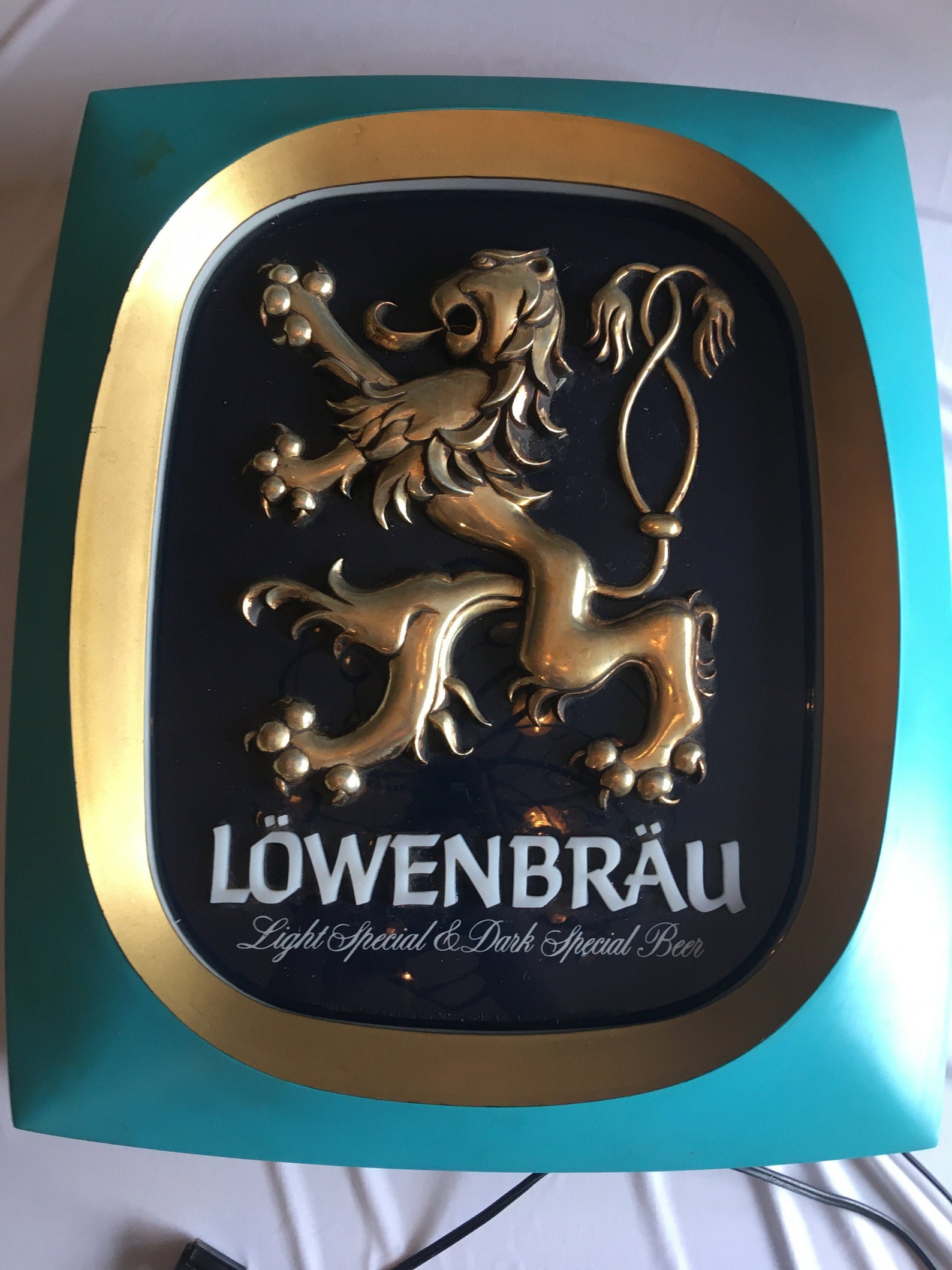 Vintage Lowenbrau Beer Sign 1978 | Etsy