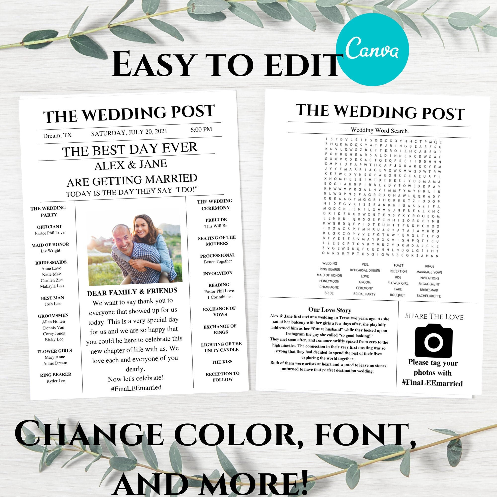  Newspaper Template Canva 