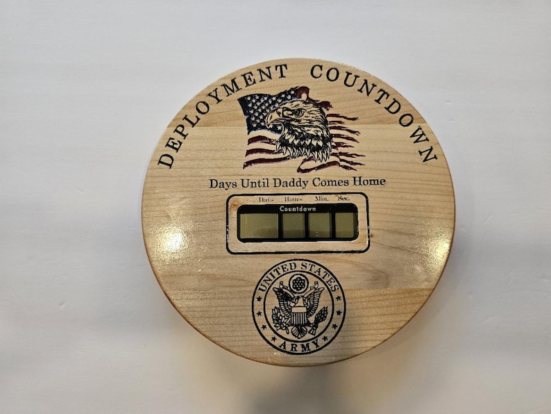 Military Deployment Countdown Timer: Army, Navy, Air Force, Marine ...
