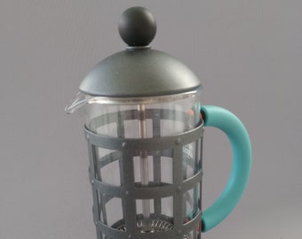 Alessi - French Press Cafetiere - Michael Graves - 3 Cups - Anthracite -  Etsy