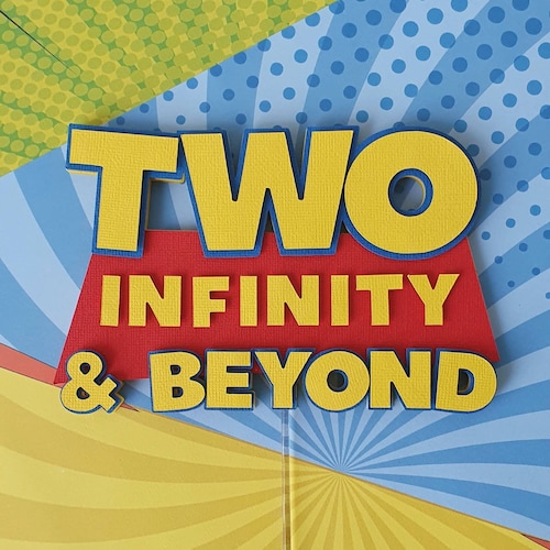 Two Infinity and Beyond Birthday Invitation 2nd Birthday Toy - Etsy Canada