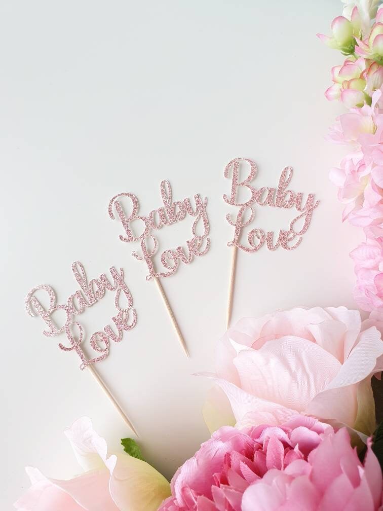 Baby Shower Cupcake Toppers Baby Cake Topper Baby Shower Etsy Australia