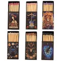 Zodiac Matchbox Set: Personalized Astrology Gift with Colorful Matches