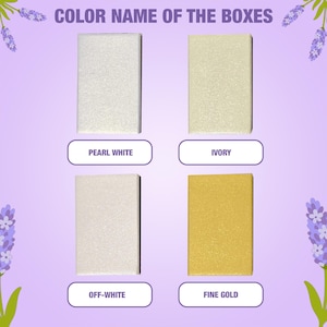 Pearlescent Matchbox with Safety Matches - Iridescent Wedding Favor, Candle Accessory, Shiny Gift image 7