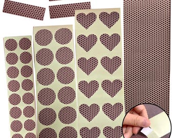 Custom Decorative Match Striker Stickers: Honeycomb Pattern, Strong Adhesive