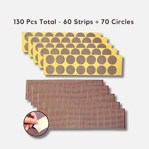 Match Striker Paper: 130 Pcs DIY Candle & Match Refill
