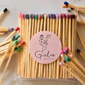 4 Inch Long Matches: Colorful Decorative Safety Matches with Striker