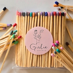 4 Inch Long Matches | Matchbox Refill, Wedding Matches,  Bulk Colorful Matches in Various Packaging with Striker | Gift-Ready for Home Decor
