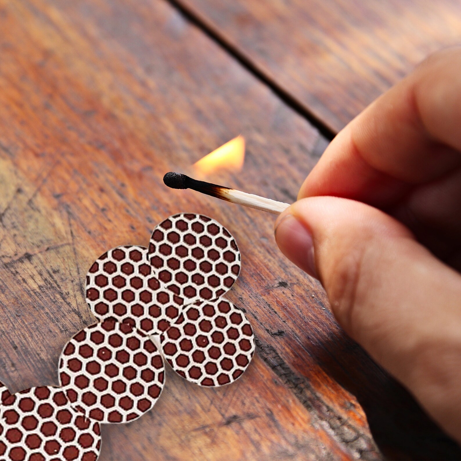 Match Striker Paper With Adhesive Pattern Strike Etsy